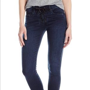 BLANK NYC Lace up jeans